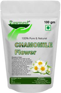 Rawmest Organic Chamomile Tea - 100 gm Herbs Herbal Tea Pouch
