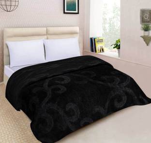 Changers Floral Single Mink Blanket for  Heavy Winter