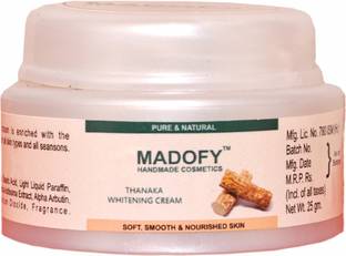 MADOFY Thanaka powder face cream for skin whitening
