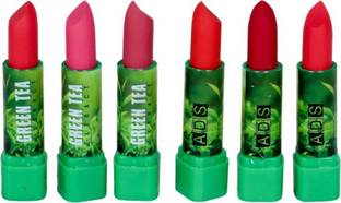 ads green tea lipsticks ( set of 6 )