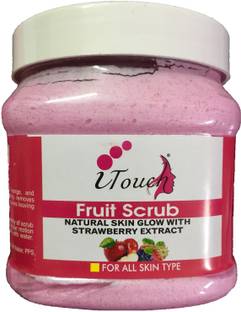 I TOUCH Fruit Scrub (Natural Skin Glow with Strawberry Extract) 500ml Scrub