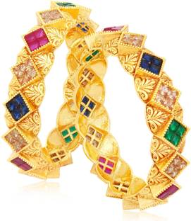 Sukkhi Alloy Gold-plated Bangle Set