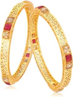 Sukkhi Alloy Gold-plated Bangle Set