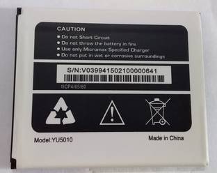 The original Mobile Battery For  YU Yuphoria 5010