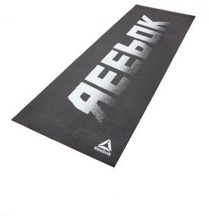 REEBOK YOGA MAT 4MM - BLACK Black 4 mm Exercise & Gym Mat