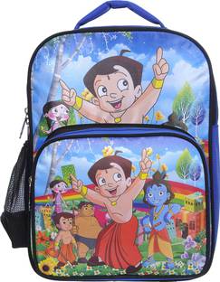 Naaz chhota bheem Polyester Kids School Bag Waterproof School Bag