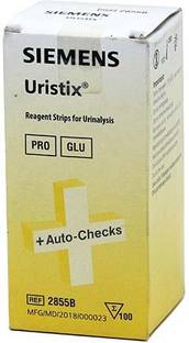 Siemens Uristix [ Protein & Glucose ] 100 Urine Strips Ph Test Strip