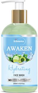 St.Botanica Awaken Hydrating Facial Cleanser (Awakening  with Green Tea and Cucumber) Face Wash