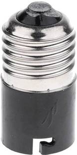 BOOSTY E27 to B22 Screw Base Socket Lamp Holder Plastic Light Socket