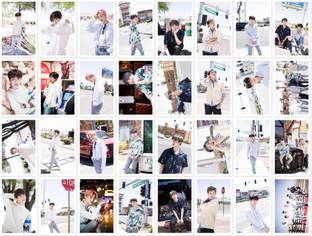 BTS BMA Photo Postcard Lomo Cards (Set of 32) with 5 Photo Clips and 1 String Fine Art Print
