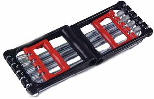 Leosportz Heavy Duty 5 Spring Exerciser Chest Expander Resistance Tube Resistance Tube