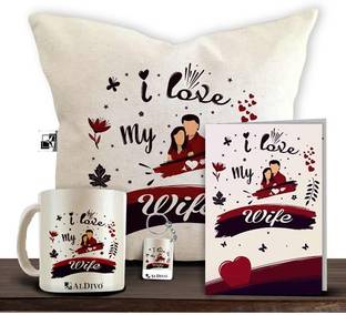 alDivo Mug, Cushion, Greeting Card, Keychain Gift Set