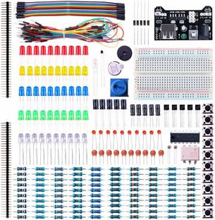 Electrobot Electronics Fun Kit to start with Arduino, Raspberry pi including Tutorials CD Educational Electronic Hobby Kit