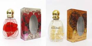 St. Louis Pure Rose And Pure Sandal Perfume 100ml ( Pack of 2 ) Perfume  -  200 ml
