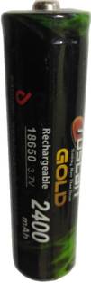Tuscan 18650 Li-ion 3.7V 2400 mAh Button Top Rechargeable  for LED Torch  Battery