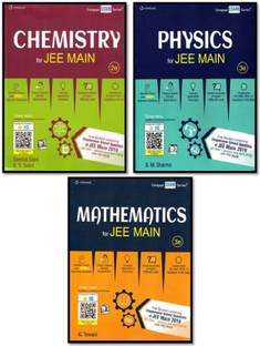 CENGAGE 3-BOOKS (MATHEMATICS + PHYSICS + CHEMISTRY)FOR JEE MAINS (3e)-2019 With 18 Yrs JEE Main (2002-2019) Chapterwise-Wise Solved Paper