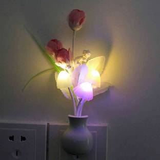 FStyler Honeymoon Light Bedroom Mushroom light automatic sensor with color changing Night Lamp