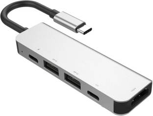 Tobo USB Type C Cable 0.5 m Type C 5 in 1 Multiport Adapter USB 3.1 to 2xUSB 3.0+2xPD+1x4K HDMI TD-284TC