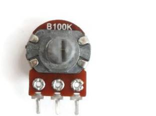 Electronic Spices 100K ohm Single PACK OF 2 Potentiometer Electronic Components Electronic Hobby Kit