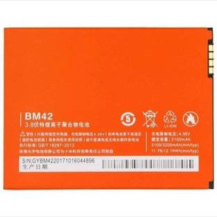 nmo Mobile Battery For  XIAOMI MI XIAOMI MI NOTE (BM42) / 2014912 / 2013121 / 2014712 - 3100 mAh