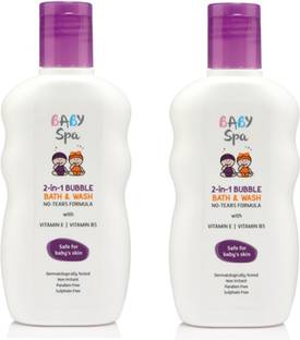 Baby Spa 2-IN-1 Bubble Bath & Wash With NO-TEARS FORMULA