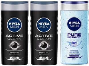 Nivea Men Active Clean and Pure Impact Shower Gel