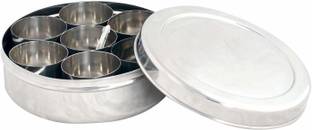 एम्फायर Stainless Steel Masala Box/ Spice Dabba/Spice Container 1 पीस स्पाइस सेट