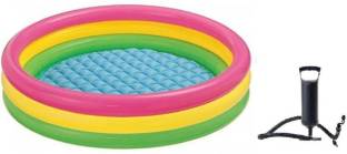 SKYZONE 3ft Inflatable Bath Tub With Air Pump For Kids Inflatable Pool