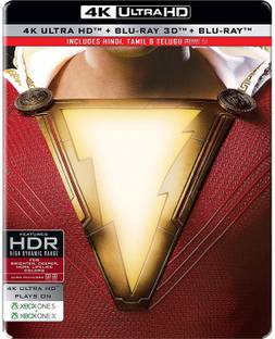 Shazam! (Steelbook) (4K UHD + Blu-ray 3D + Blu-ray) (3-Disc)