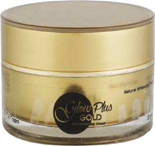 Glow plus Gold Natural Night Cream For Skin Lightening - Made In France.