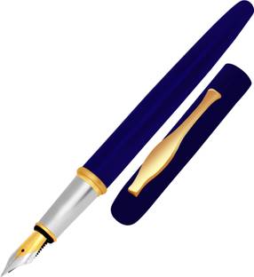 SCRIZ "Premier Collection" Slim & Sleek Metal Body With German Iridium Fountain Nib Fountain Pen