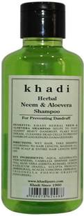 KHADI Herbal Neem & Aloevera Shampoo (Pack of 1)