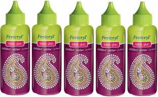 Fevicryl Fabric Glue ( 80 Ml ) Pack of 5 Adhesive