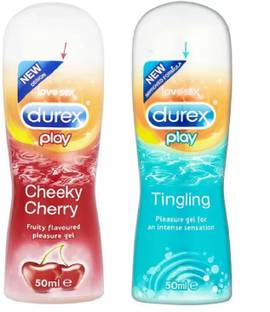 DUREX Cheeky Cherry & Tingling Lubricant (Combo) Lubricant