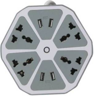 Bhani HEXAGON SOCKET-HS07 4  Socket Extension Boards