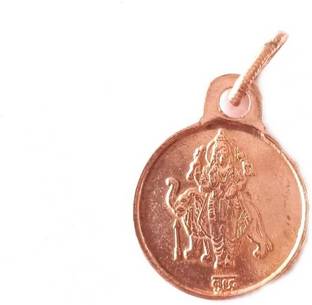 MNA Copper Buddha Yantra Locket,Copper Yantra, Buddha Yantra Pendent With Dori Copper Yantra