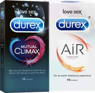 DUREX Mutual Climax, Air Ultra Thin (20 Pieces) Condom