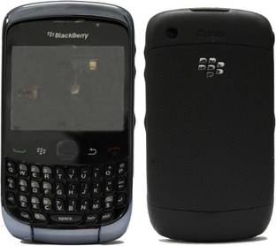 plitonstore BlackBerry Curve 3G 9300 Black BACK PANEL FOR-(BLACKBERRY CURVE 3G 9300)-(BLACK) Back Panel