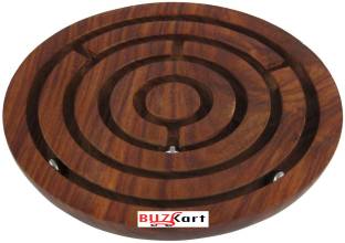 BuzyKart Labyrinth Board Game Ball In Maze Puzzle