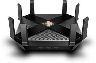TP-Link Archer AX6000 Wi-Fi 6 Router 2.4 GHz, 5 GHz 6000 Mbps Wifi Speed Dual Band External Antenna Ethernet (Cable Broadband)