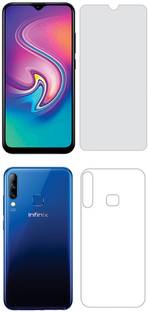 Screen O scratch Front and Back Screen Guard for Infinix S4 Front back Screen Guard / Infinix S4