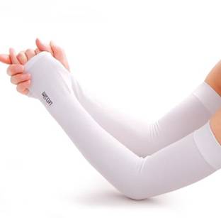 Auto Hub Cotton, Nylon Arm Sleeve For Men & Women