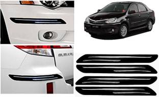 Auto Kite Plastic, Silver Plated Car Bumper Guard