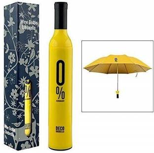 KHODAL ART DECO Wine Bottle 110 cm Travel Umbrella Umbrella