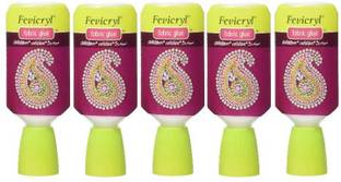 Fevicryl No Stitch Fabric Glue - Set of 5 Adhesive
