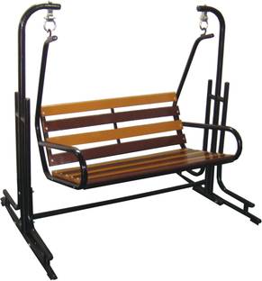 Kaushalendra qsml542 Iron, Wooden Large Swing