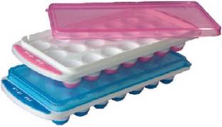 HighClaire ice_cube_tray Multicolor Plastic Ice Cube Tray