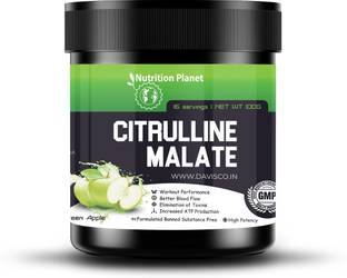 Nutrition Planet Citrulline Malate Green Apple 100g EAA (Essential Amino Acids)