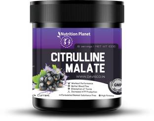Nutrition Planet Citrulline Malate Black Currant 100g EAA (Essential Amino Acids)