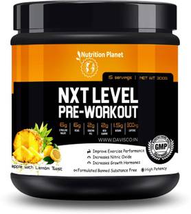 Nutrition Planet NXT Level Preworkout Pineapple with lemon twist 348g BCAA